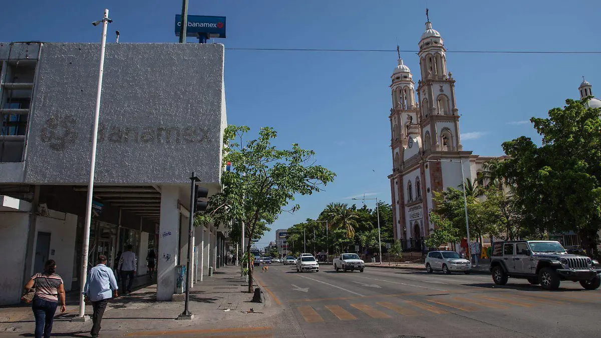 solo el centro de Culiacán